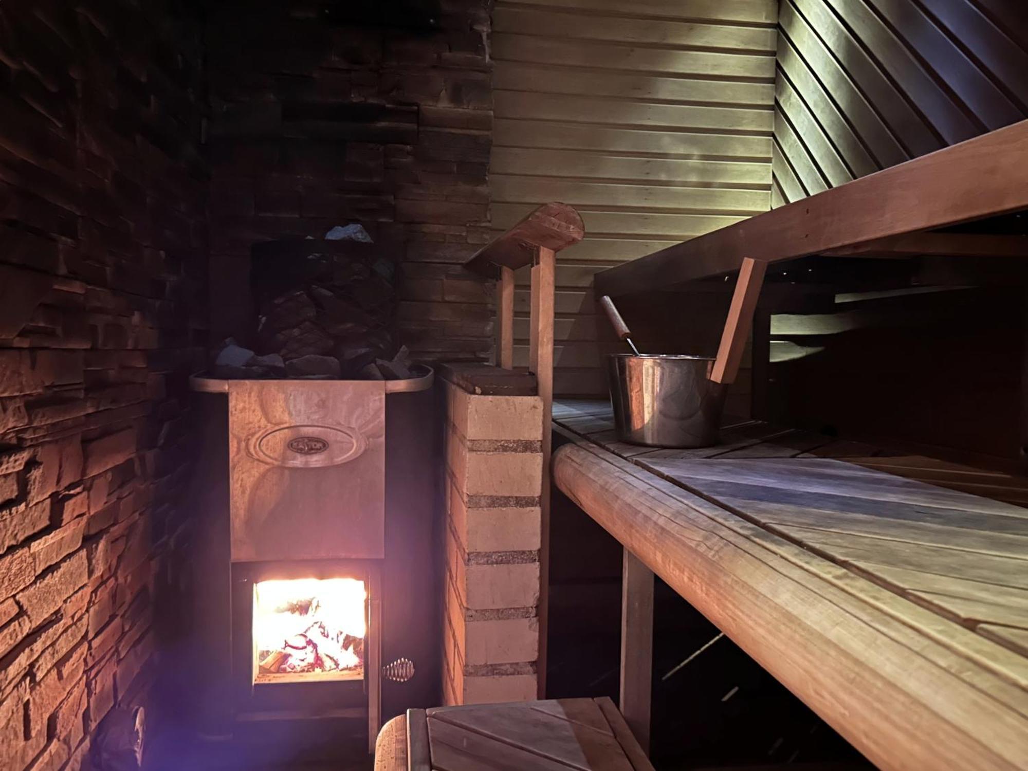 Peaceful Wood-Fired Sauna Stay วานตา ภายนอก รูปภาพ