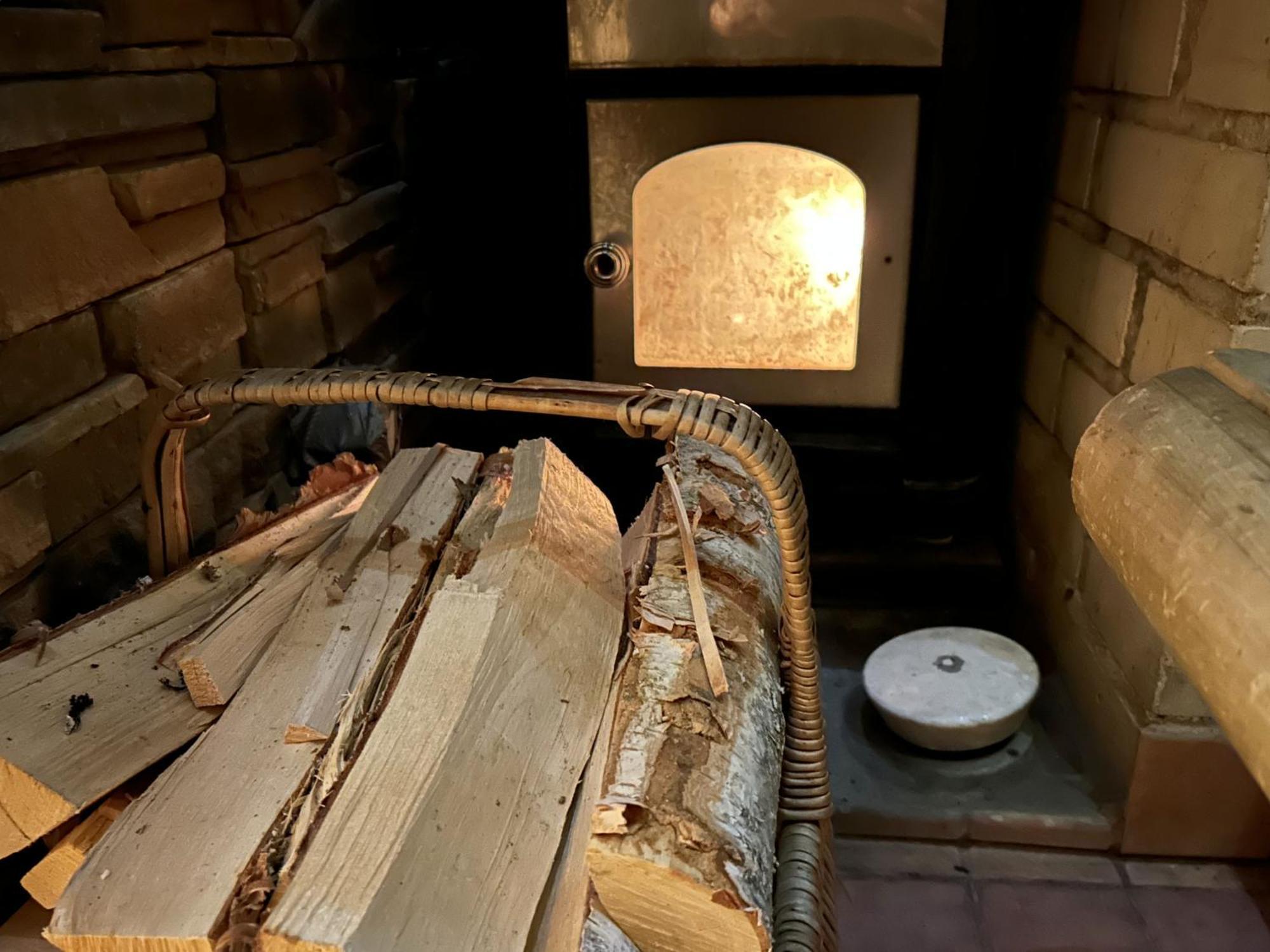 Peaceful Wood-Fired Sauna Stay วานตา ภายนอก รูปภาพ